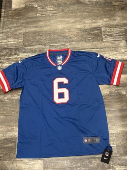 Jaxson Dart (sizes Below) Blue New York Giants Football Jersey