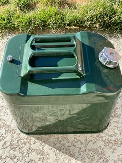 Metal gas tank 5 gals new