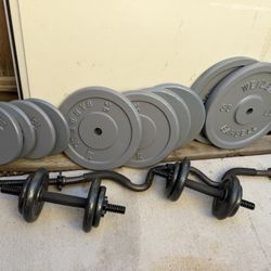 Standard Weight Plates And Bars