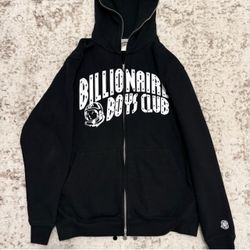 Billionaire boys club zip up hoodie