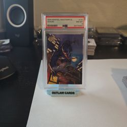 1994 VENOM MARVEL MASTERPIECES PSA 8