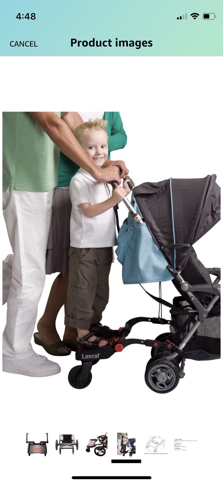 Lascal Buggyboard Mini For Stroller