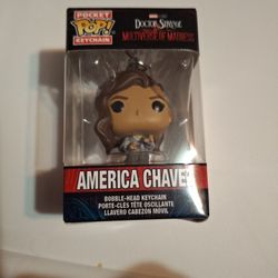 America Chavez Bobble Head Keychain