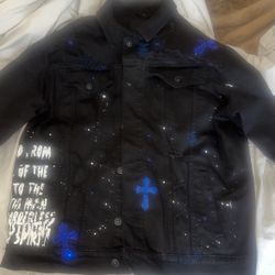 Chrome Hearts Lookalike Denim Jacket 