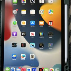 Pad Pro 11-inch 2nd Gen 128GB + Apple Pencil + Case