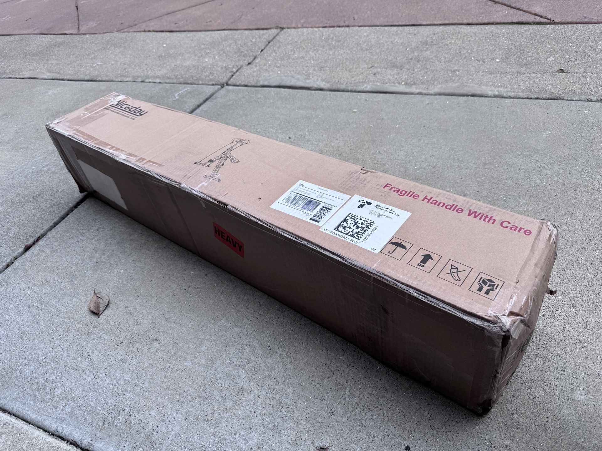 Unopened Brand New Niceday Hydraulic Squat Machine for Home, Compact Squat Assist Trainer with 44LBS Resistance Bands, 16 Levels of Resistance