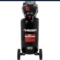 New Husky 27 Gal. 200 PSI Oil Free Portable Vertical Electric Air Compressor