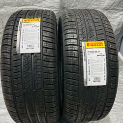 (2) NEW Pirelli Scorpion Zero A/S.. 275/45R20 XL R-F 110H All Season… $450 OBO…