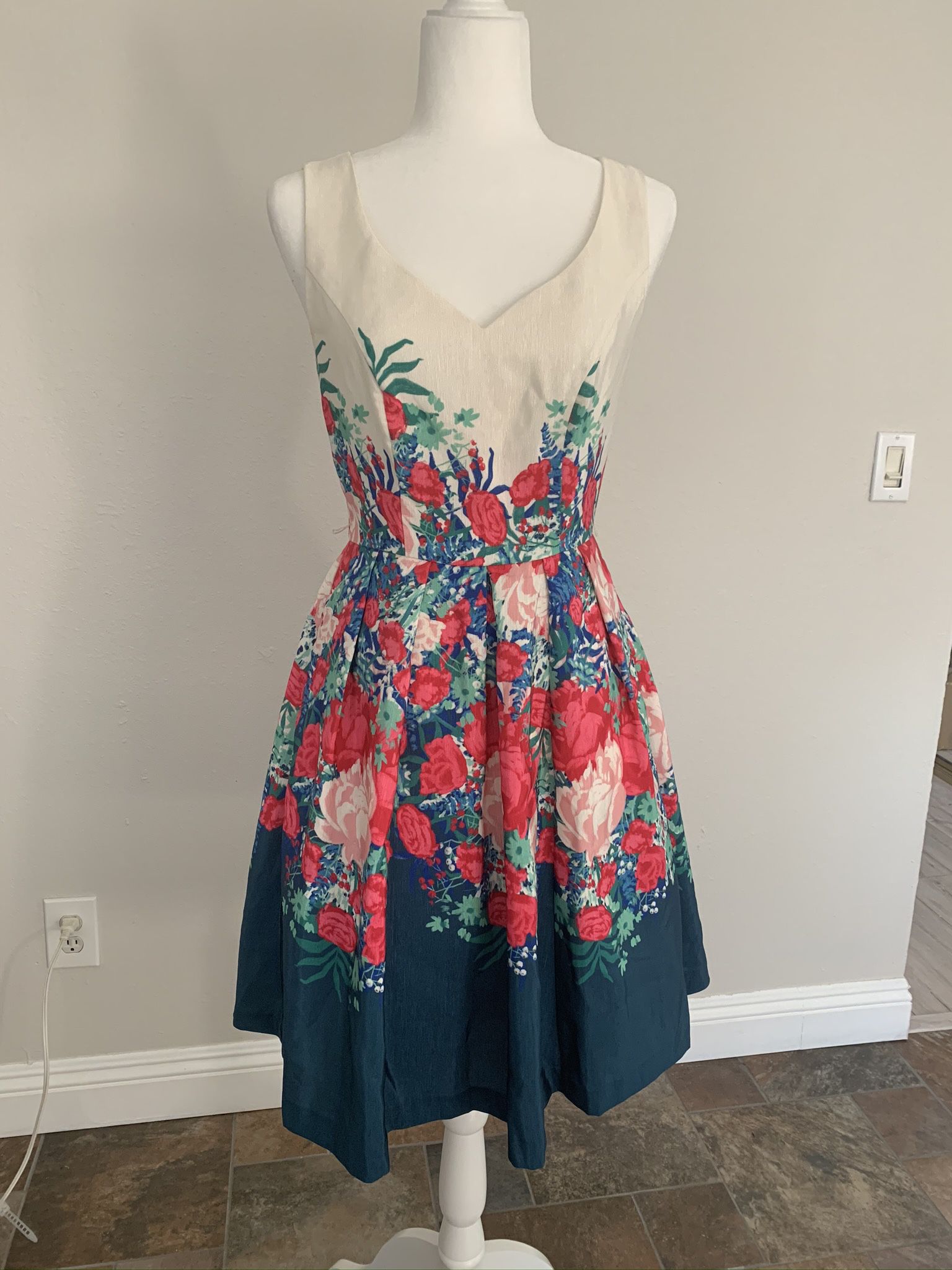 ModCloth Floral Dress