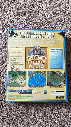 Zoo Tycoon Complete Collection for PC New/Sealed for Sale in Olympia, WA -  OfferUp