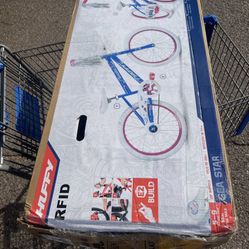  New Huffy 20 Inch Sea Star Girl's Sidewalk Bike, Blue, 5-9 years old