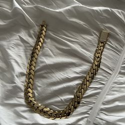 Cuban Link Chain Diamond Lock