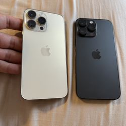 Selling iPhone 14 Pro Max 128GB Any Carrier Unlocked Colors Black/Gold in Very Good Condition 