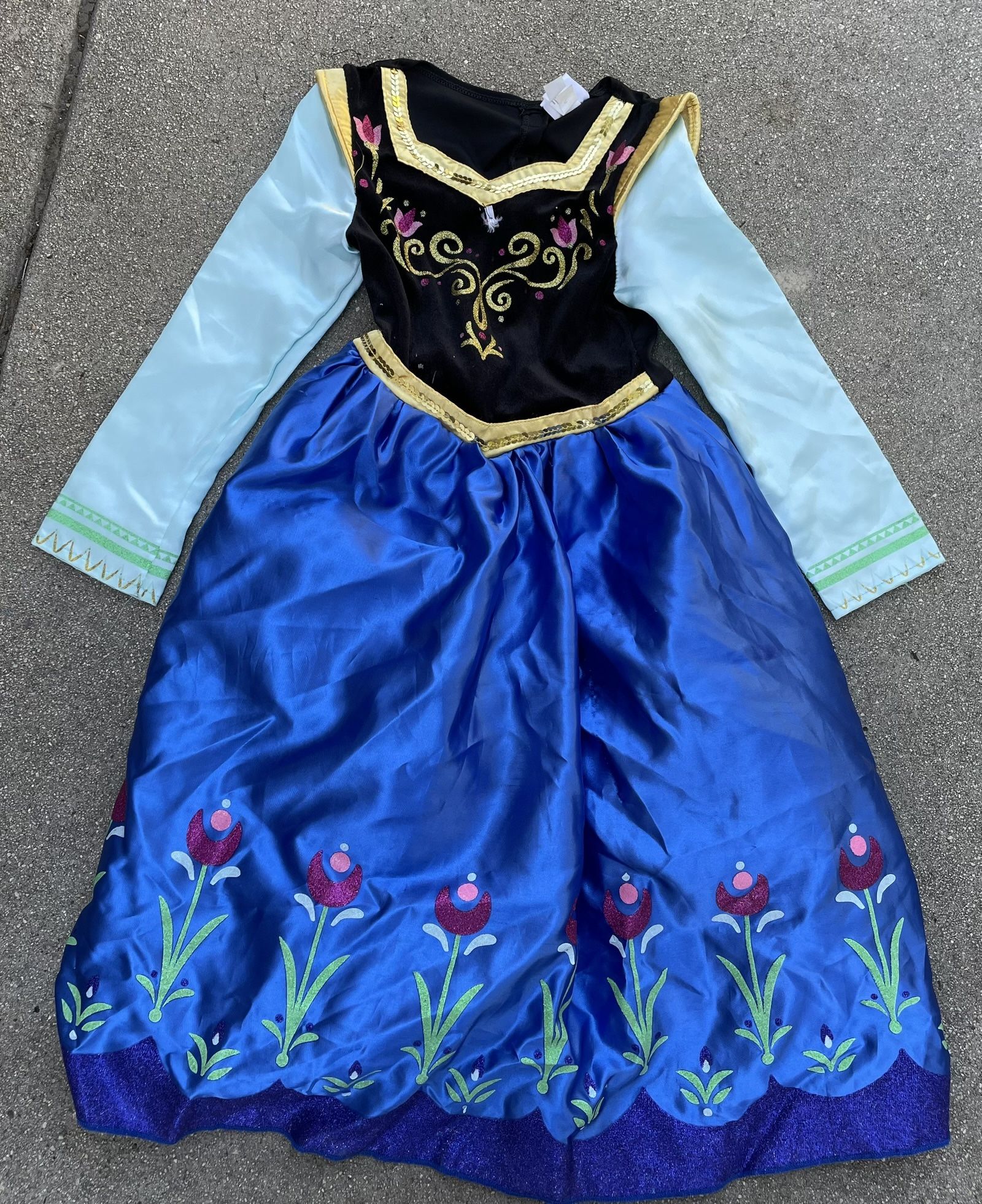 DISNEY FROZEN ANNA DRESS Kids 4-6 FIRM PRICE. IN EAGLE ROCK