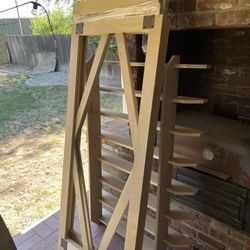 Outside Wooden Arbor