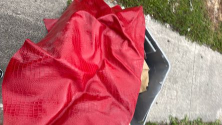 Leather cow hide exotic print