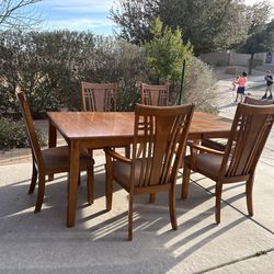6 seat dining room table