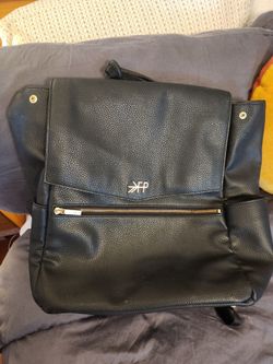 Freshly Picked Faux Leather Diaper Bag