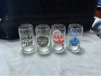 Lazy Dog Beer Club Drinking Glasses