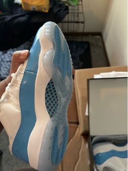 University blue Jordan 11s