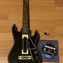PS4/PS5 Guitar hero Live With Game And Dongle