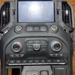 2019-2022 Denali Oem Radio Bezel