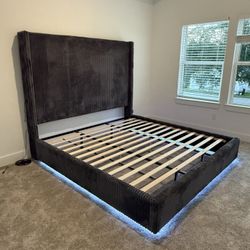 New King Size Tall Bed Frame 