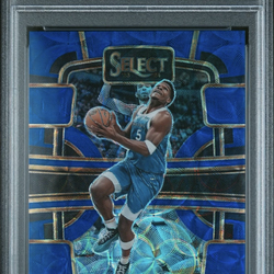 Anthony Edwards 2023-24 Panini Select #37 Blue Scope Prizm /249 PSA 9