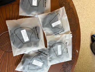 UberMask Sport Mask with Exhalation Valves – 5 Pack