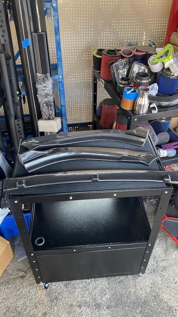 14-18 Mazda 6 Carbon Fiber Front Bumper Lip