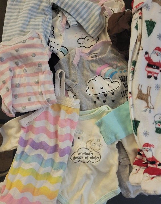 0-3 M Baby Clothes Lot