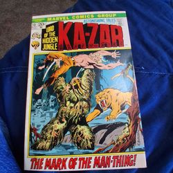 1972 Marvel Comics KA -ZAR # 13