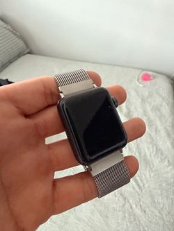 Apple Watch with Milanese Loop Band