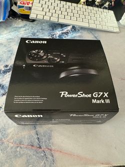 Canon PowerShot G7X Mark III