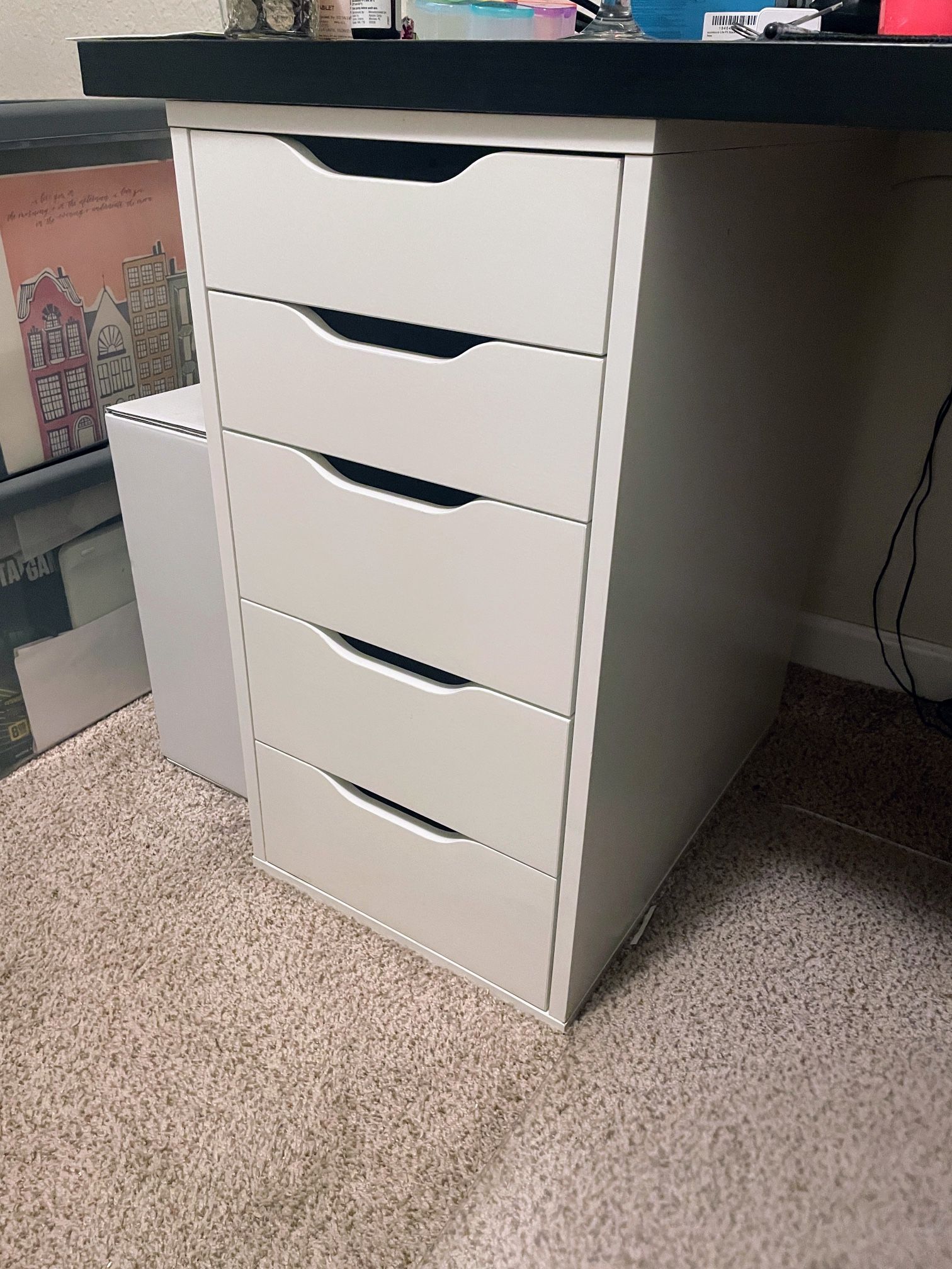 IKEA ALEX drawers unit