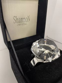  Crystal Decorative Faux Diamond Ring/Paperweight 