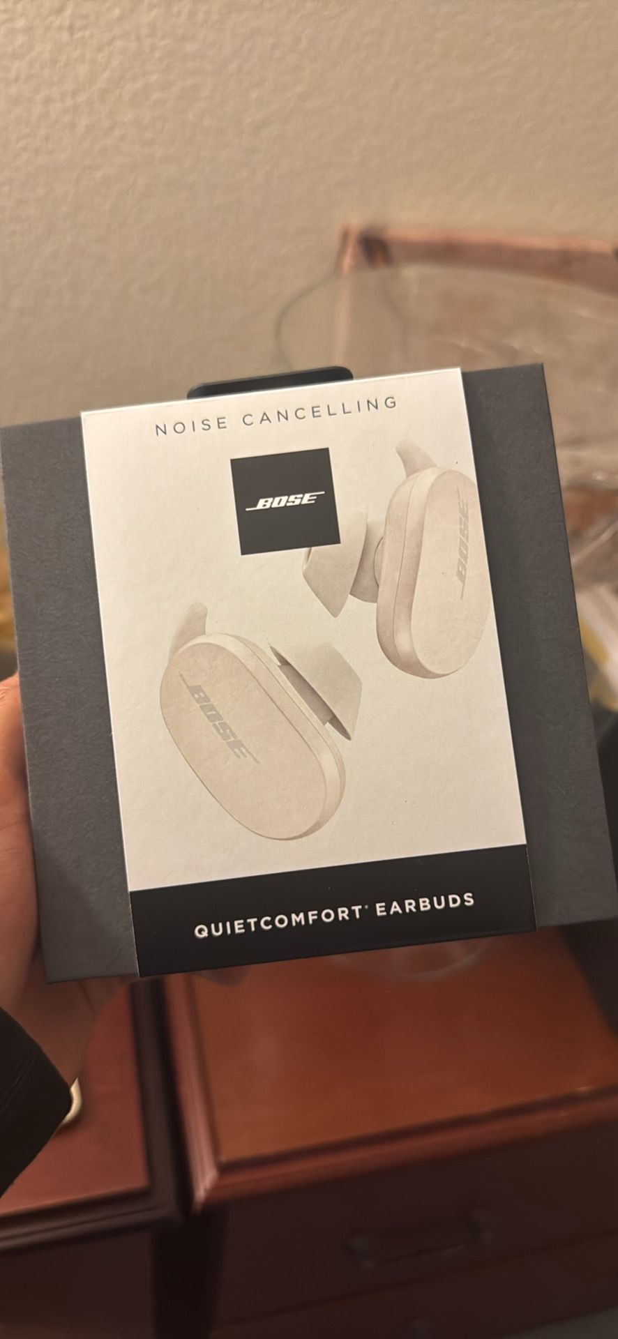 Noise Canceling Bose Quiet, Comfort Earbuds.