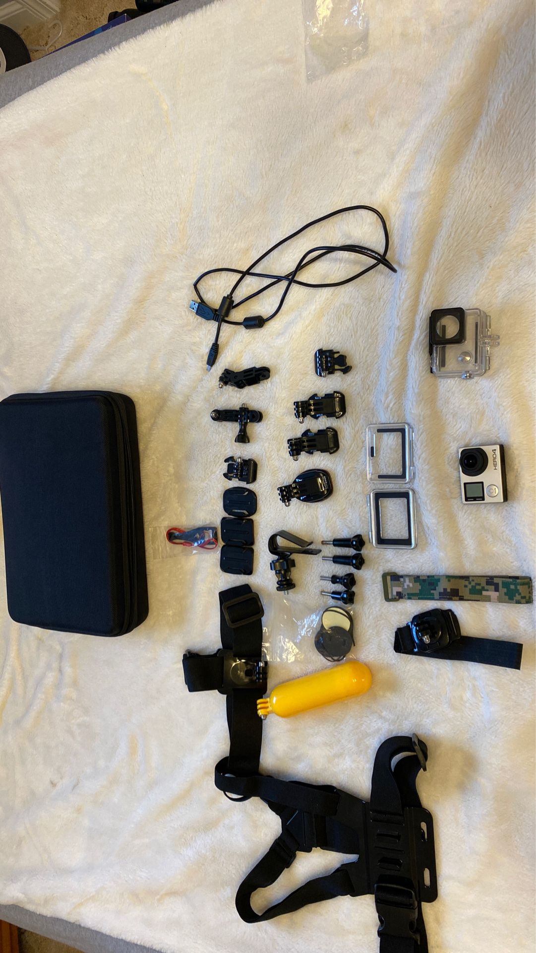 GoPro hero 4 black with accessories