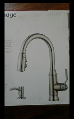 PFISTER Breckenridge BRUSH NICKEL KITCHEN FAUCET