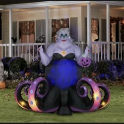 Gemmy Disney Little Mermaid Ursula 6FT Halloween Inflatable - Brand New in Box