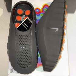 Nike Mind 001 Slide - Black Chrome - Size 12M - 2026