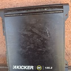 AMPLIFICADOR AMPLIFIER KICKER 125.1 MONO BLOCK GOOD CONDICIÓN ABLO ESPAÑOL 