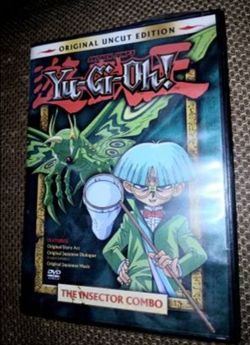 Sealed Yugioh The Insector Combo DVD Uncut