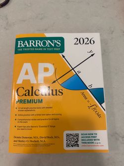 AP Calculus AB/BC Barrons Prep Book 2026