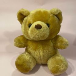 Classic Gund Style Beautiful Teddy Bear in White Excellent Used Condition Tan