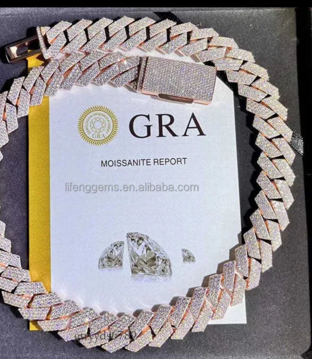 moissanite chain