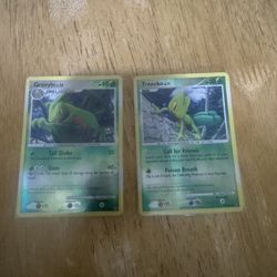 Grovyle #39 / Treeko #79 Stormfront ( Light Played- Mod)