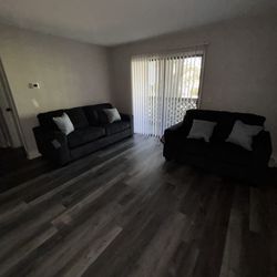 Ashley Furniture Couches - Dark Grey