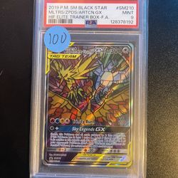 Pokémon PSA 9 Stained Birds 