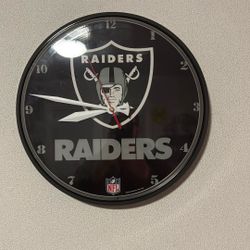 Raiders Wall Clock 
